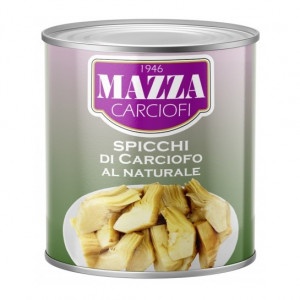 Artičoky krájané prírodné 2,5kg Mazza 6