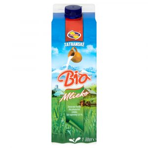 Mlieko plnotučné 3,6% Bio čerstvé 1l Tami 19