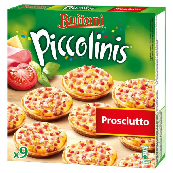 Pizza BUITONI PICCOLINIS Prosciutto 9 x 30 g 1
