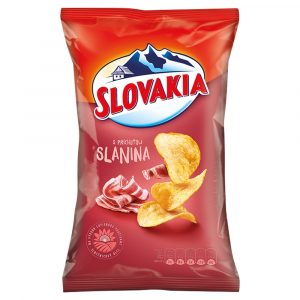 Slovakia Chips s príchuťou Slanina 140g 11
