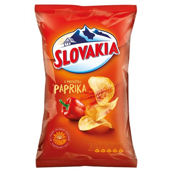 Slovakia Chips Paprika 140g 1