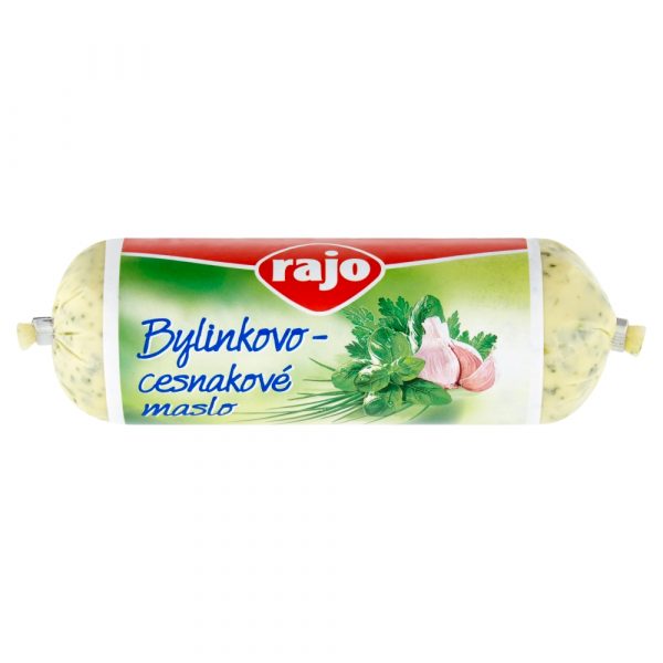 Maslo Bylinkovo-cesnakové 125g Rajo 1