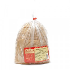 Chlieb kváskový biely krájaný balený EGRI 450g 12