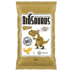 Chrumky pre deti kukuričné so syrom 50g Biosaurus 3