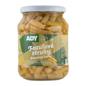 Fazuľové struky žlté krájané 720ml (660g) Ady 3