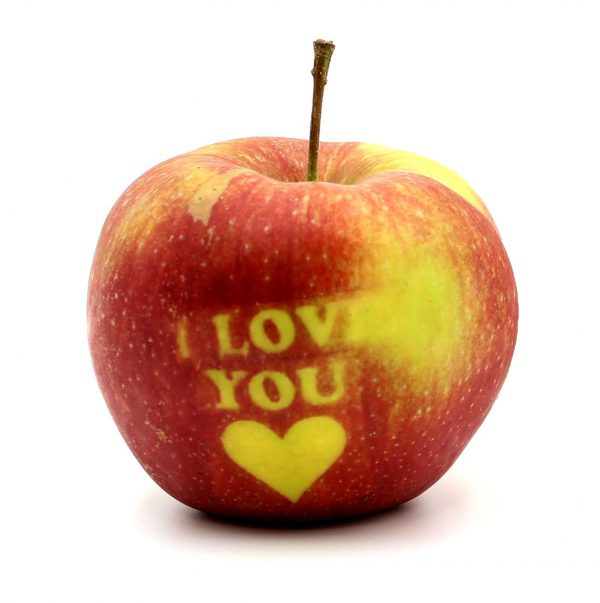 Jablko "I love you" 1 ks 1