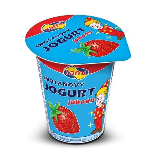 Jogurt jahodový 150g Tami 1