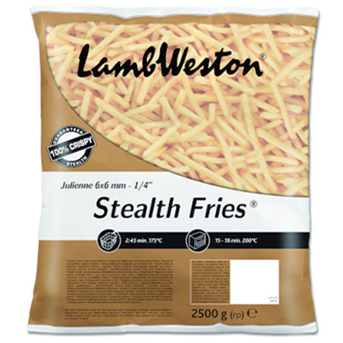 LW Hranolky Stealth Fries 6x6 bez šupky mrazené 2,5kg 1