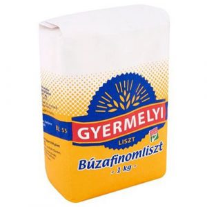 Múka pšeničná hladká špeciál BL55 1kg Gyermelyi 4