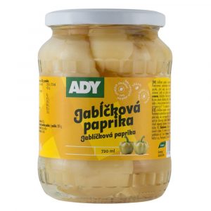 Paprika jabĺčková Alma v náleve 720ml (620g) Ady 5