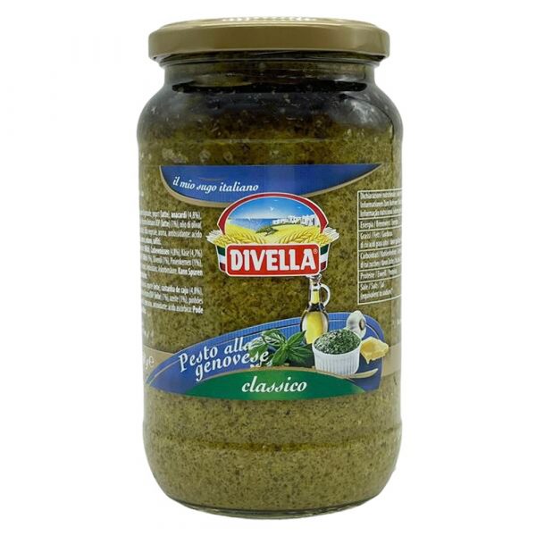Pesto bazalkové 550g Divella 1
