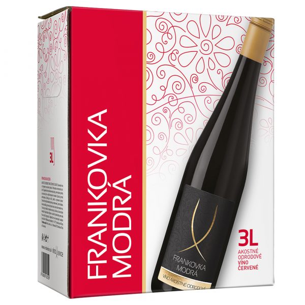 Víno červené box Frankovka modrá - Víno Levice 3l 1