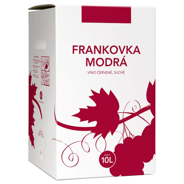 Víno červené box Frankovka z Levíc - Víno Levice 5l 1