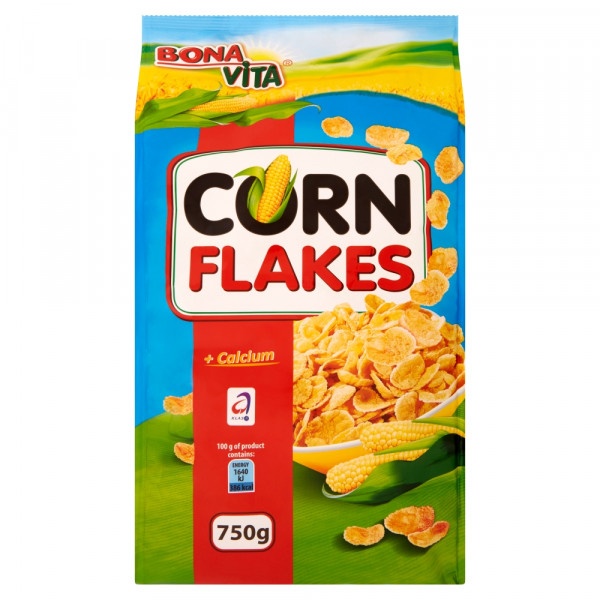 Cornflakes kukuričné BONA VITA 750g 1