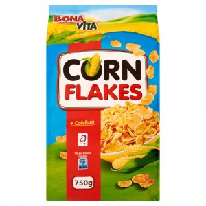 Cornflakes kukuričné BONA VITA 750g 4