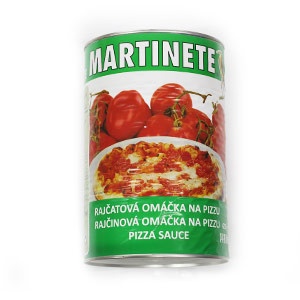 Pizza sauce Martinette 4220g plech 5