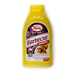 Barbeque (BBQ) omáčka 1kg Spak 1