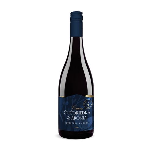 Víno ovocné Cuvée Čučoriedka&Arónia, Miluron 0,75l 1