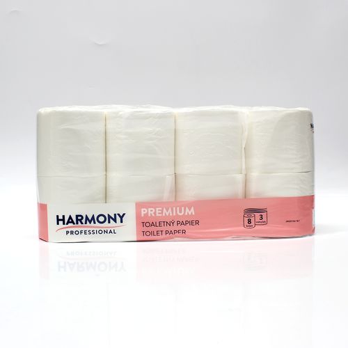 Toaletný papier Harmony Soft 3vrstvový 8ks bal. 1