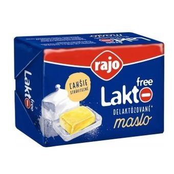 Maslo Bezlaktózové Lakto Free 82% 125g Rajo 1