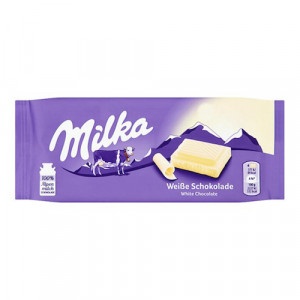 Milka Biela čokoláda 100g 2