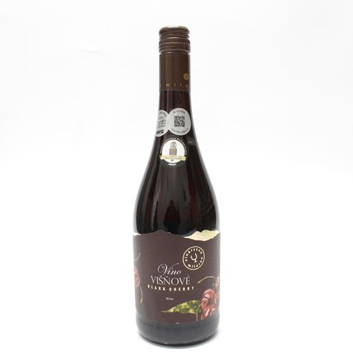 Víno ovocné Višňové víno, Miluron 0,75l 1