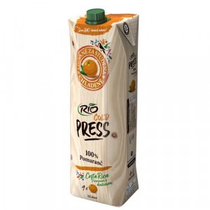 Rio Cold Press 100% pomarančová šťava s dužinou 1l 7