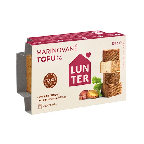 Tofu marinované LUNTER 160g 1