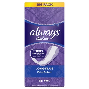 Always Dailies ExtraProtect LongPlus Intímky 44ks 1