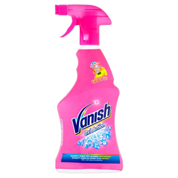 Vanish Oxi Action Odstraňovač škvŕn sprej 500 ml 1