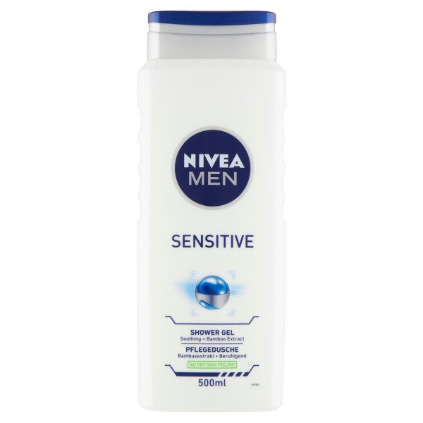 Nivea Men Sensitive Sprchovací gél 500ml 1