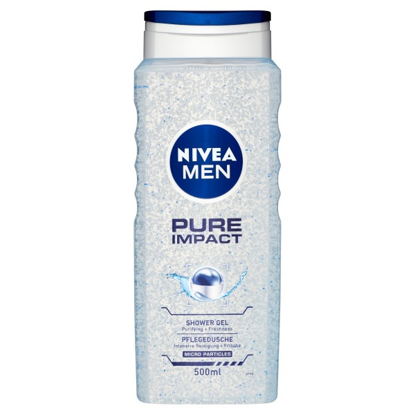 Nivea Men Pure Impact Sprchovací gél 500 ml 1