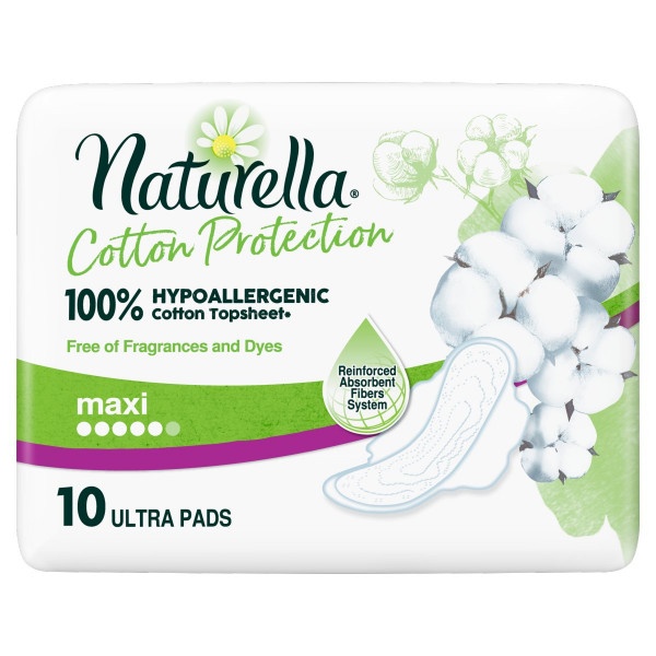 Naturella Cotton Ultra Maxi hyg.vložky 10ks 1