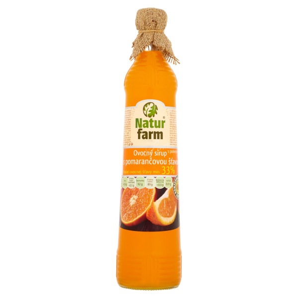 Sirup Pomaranč 700ml Natur Farm 1