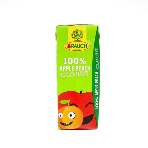 Džús jablko broskyňa 100% RAUCH 0,2l 1