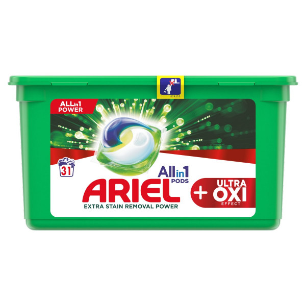 Ariel All In 1 Ultra Oxi kapsule 31PD 1
