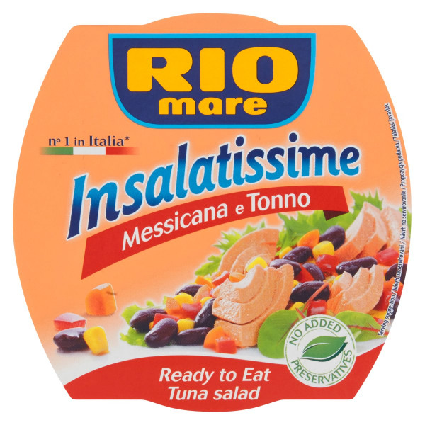 Rio Mare Insalatissime Tuniakový šalát mexiko 160g 1