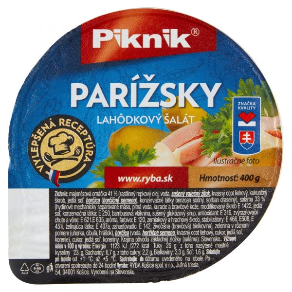 Šalát Parížsky 140g Piknik 1