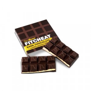 Fitcheat Proteínová čokoláda vanilka 90 g Gymbeam 51