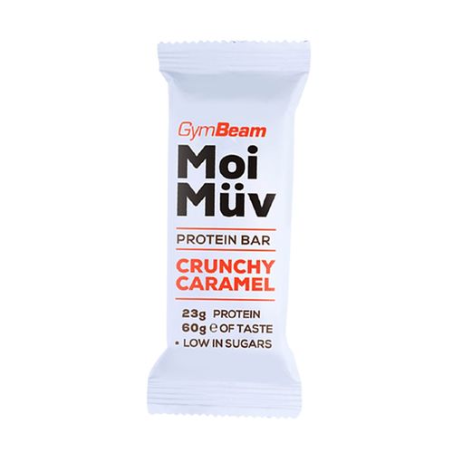 MoiMüv Proteínová tyčinka caramel 60 g Gymbeam 1