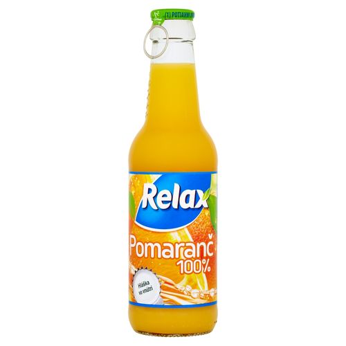 Relax Viečko 100% pomaranč 250 ml VÝPREDAJ 1