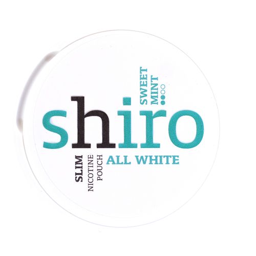 Shiro Sweet Mint nikotínové vrecká 12 g 1