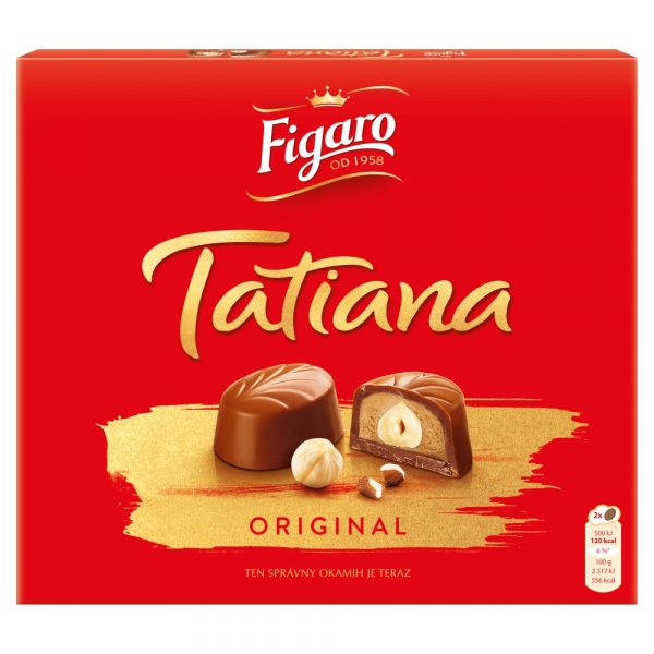 Figaro Tatiana bonboniéra, mliečna čokoláda 172 g 1