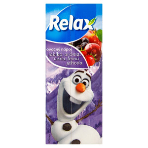 Relax Jablko, arónia, višna, lesná jahoda 200ml 6