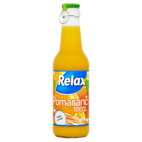Relax Viečko 100% pomaranč 250 ml 1