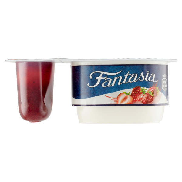 Fantasia jogurt s jahodami DANONE 122g 1