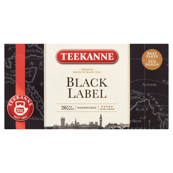 TEEKANNE Black Label, čierny čaj 40 g 1