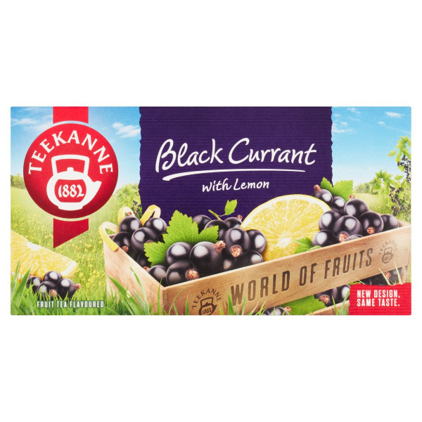 TEEKANNE Black Currant&Lemon, World of Fruits 50 g 1