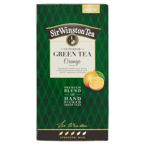 Sir Winston Tea Green Tea Orange, 35 g 50
