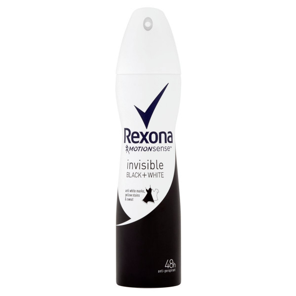 Rexona Invisible Black&White antiperspirant 150 ml 1